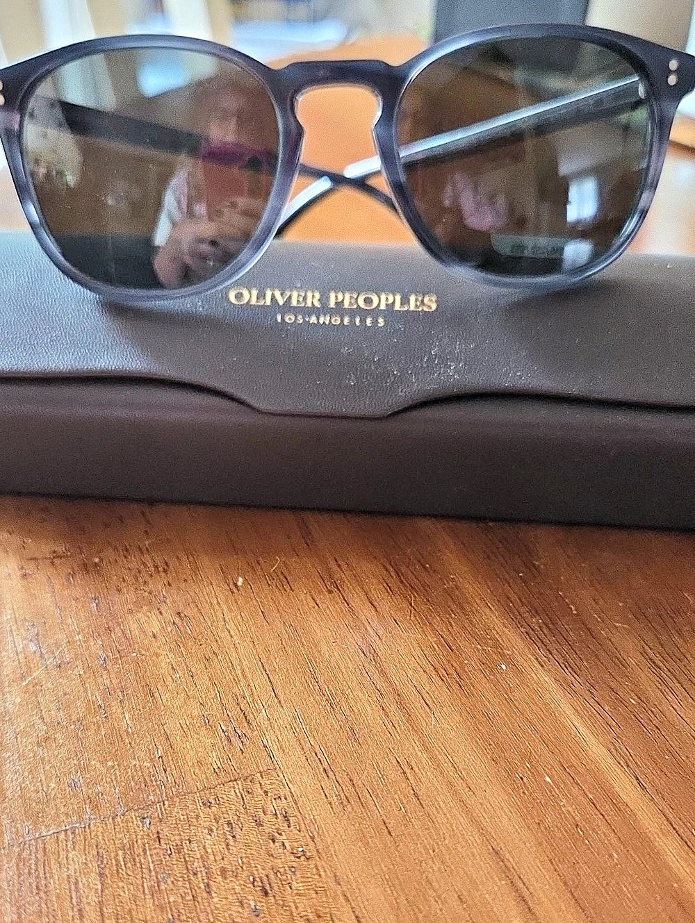 Oliver Peoples Sunglasses Black & Brown